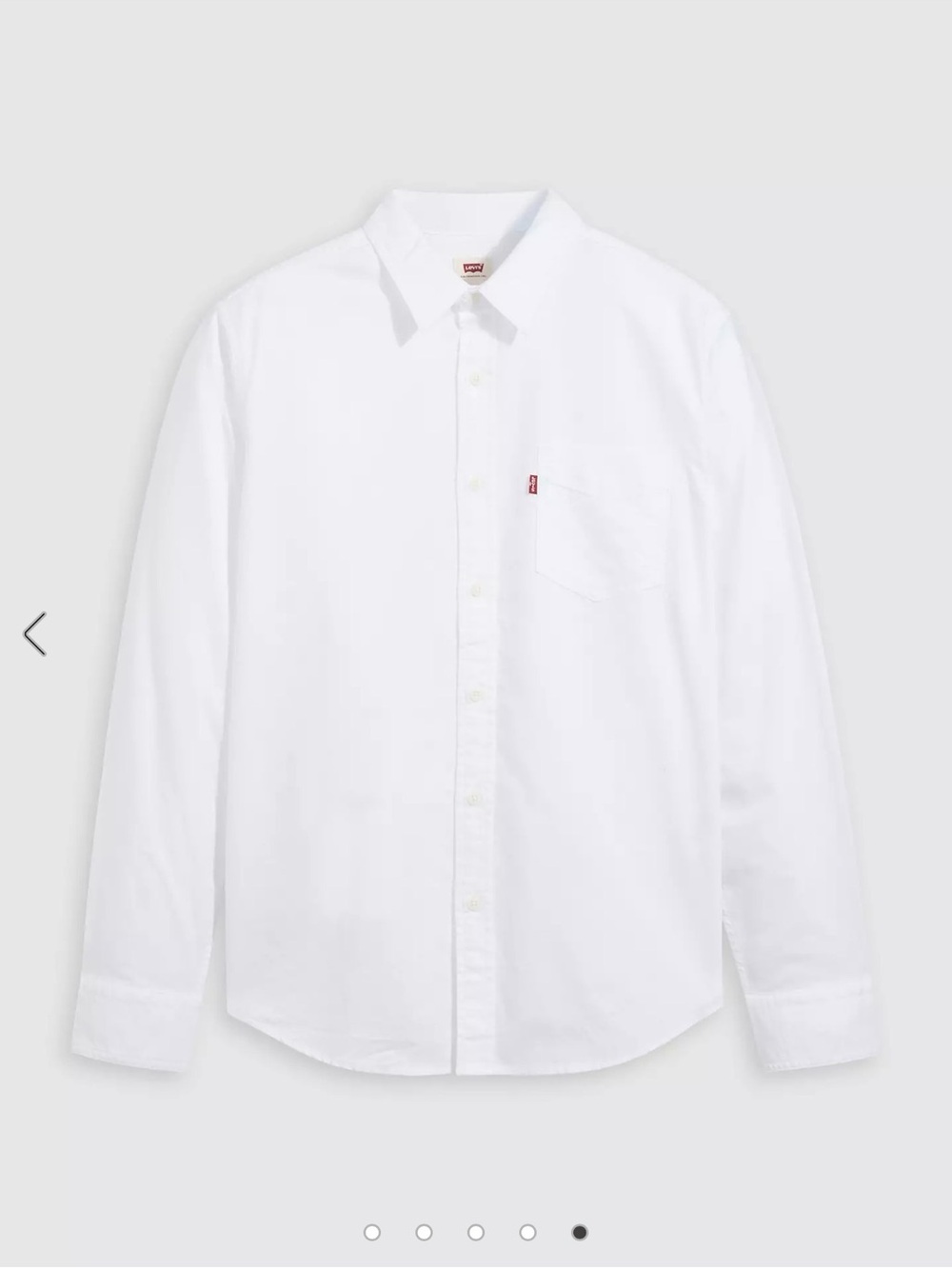 LEVI’S CLASSIC ONE POCKET STANDARD FIT SHIRT 100% cotton from India XL
